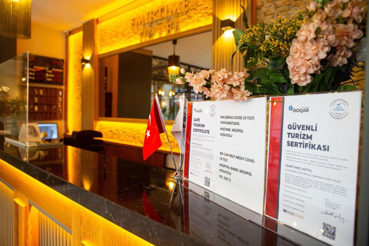 Emirtimes Hotel Kadikoey Istanbul Exterior foto